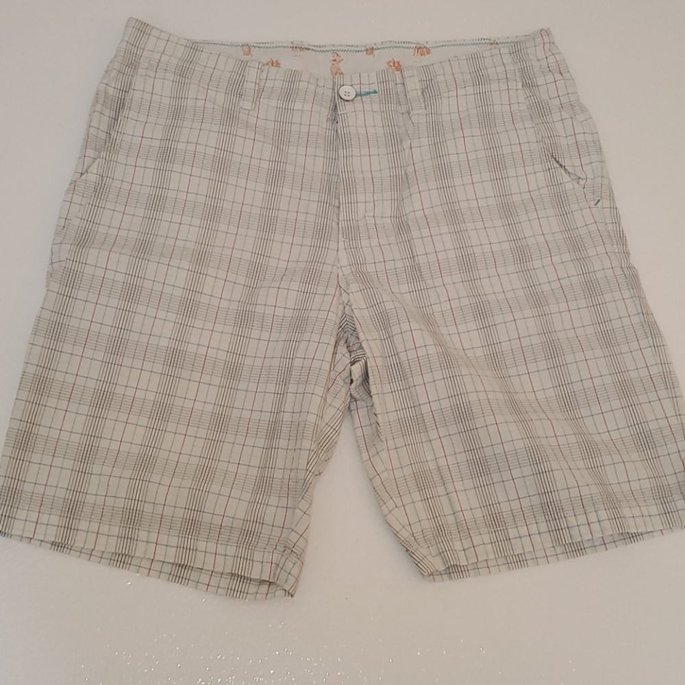 Tommy Bahama Relax Flat front Plaid Shorts